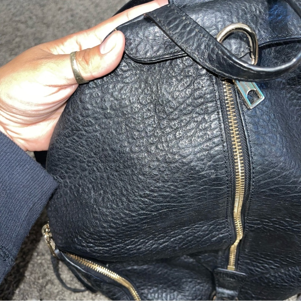 Rebecca Minkoff Black 100% Leather Julian Backpack - Picture 12 of 12
